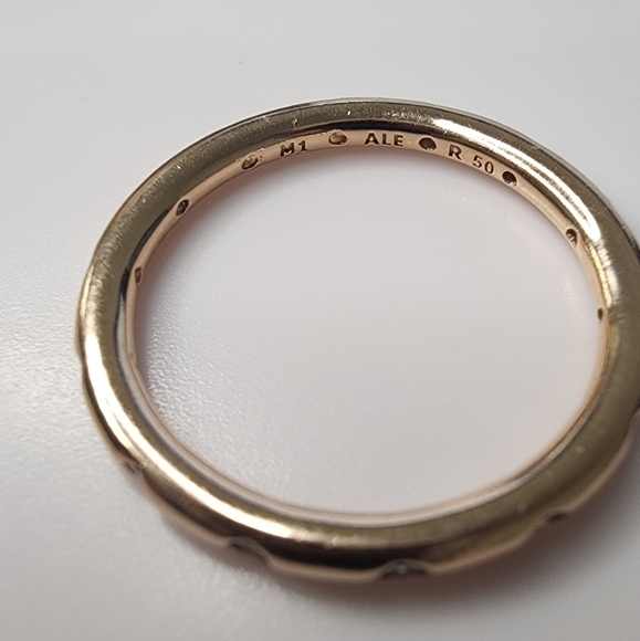 Pandora Simple Sparkling Band Ring size 50 - Picture 4 of 4